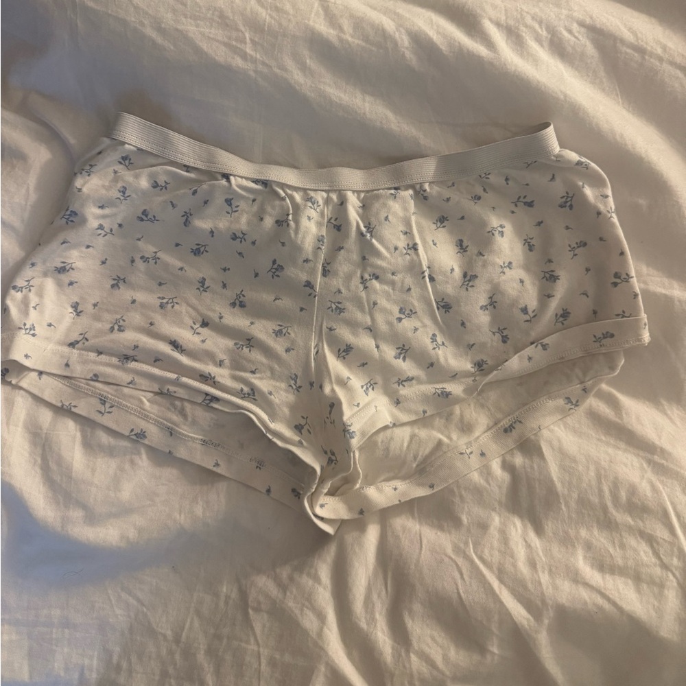 Brandy Melville Floral Sleep Shorts